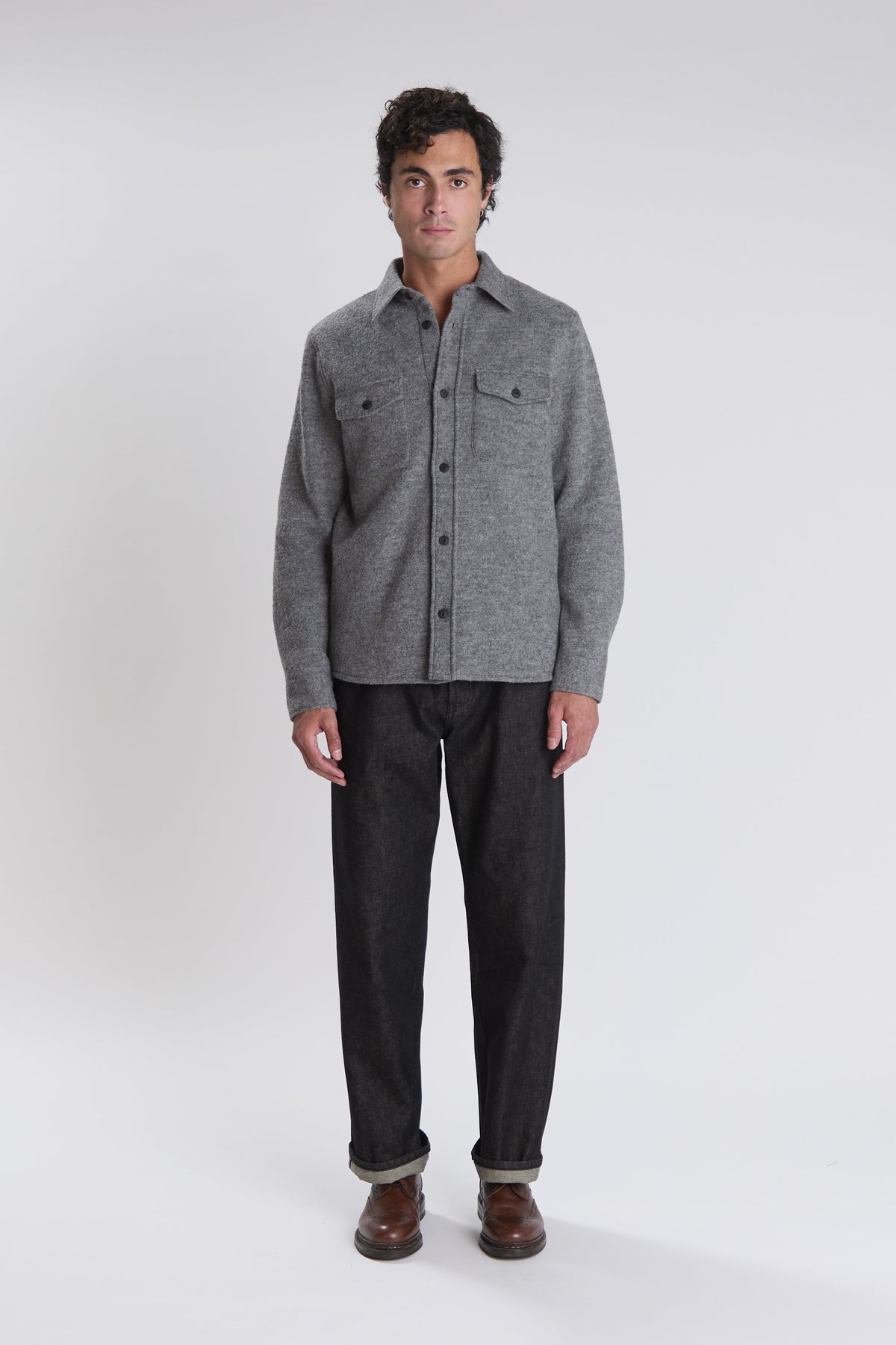 Milo Overshirt - Grey