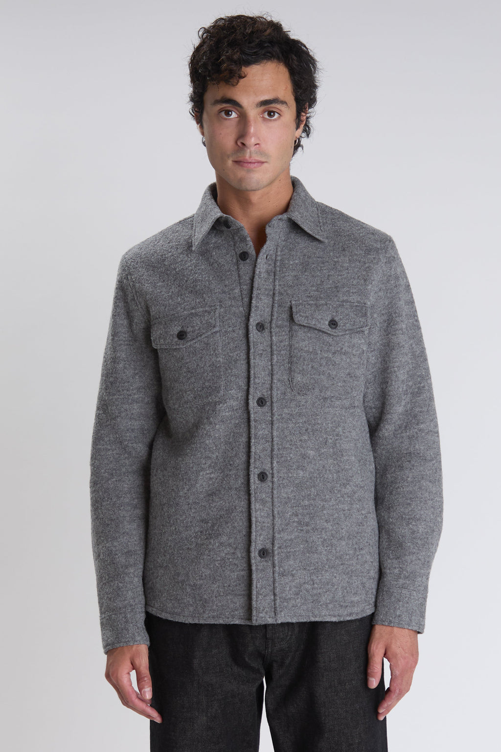 Milo Overshirt - Grey