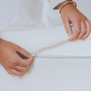 Cubrecolchón de espuma viscoelástica de bambú