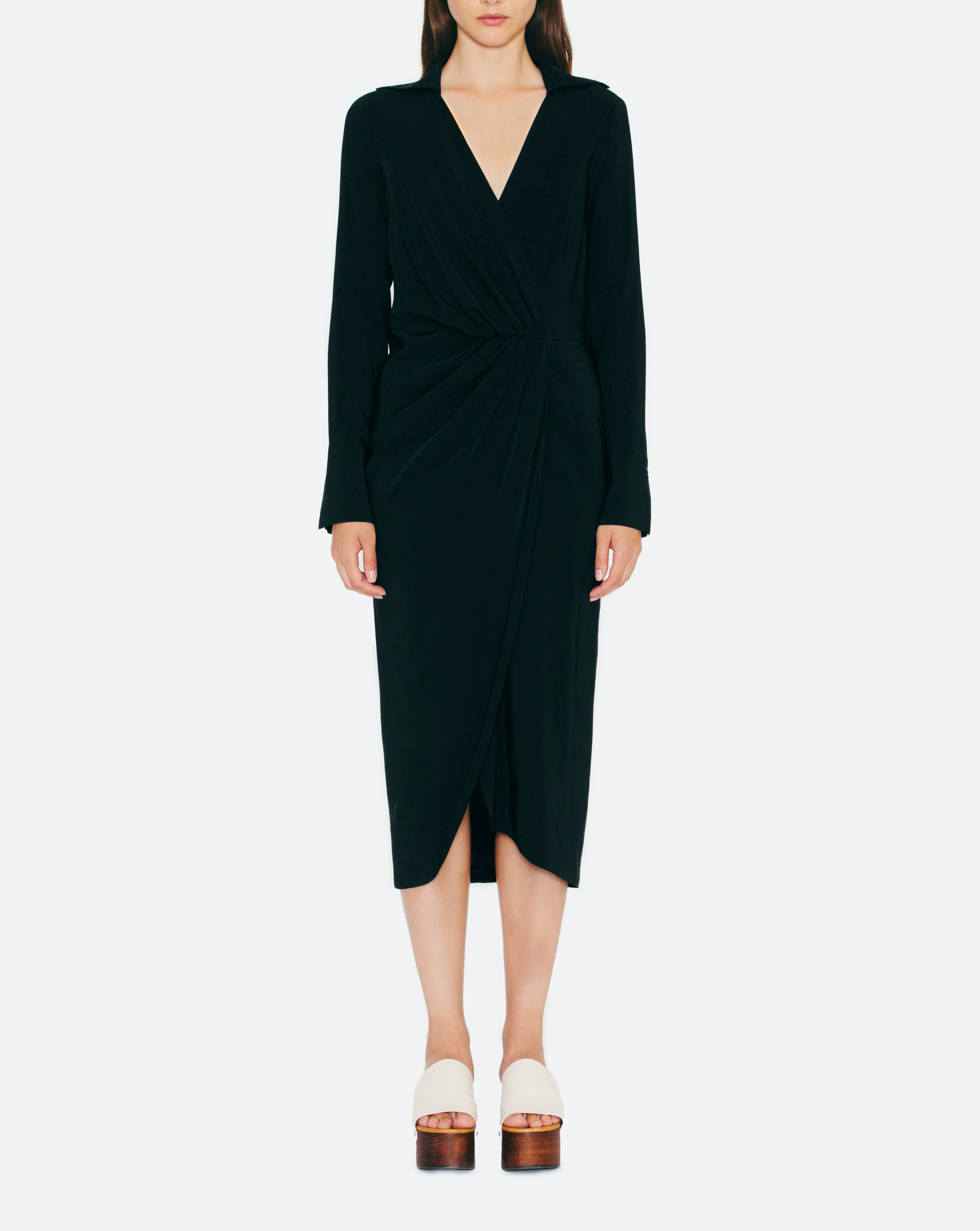Margaux Lonnberg - Vestido Suzan - Black