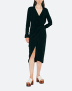 Margaux Lonnberg - Vestido Suzan - Black