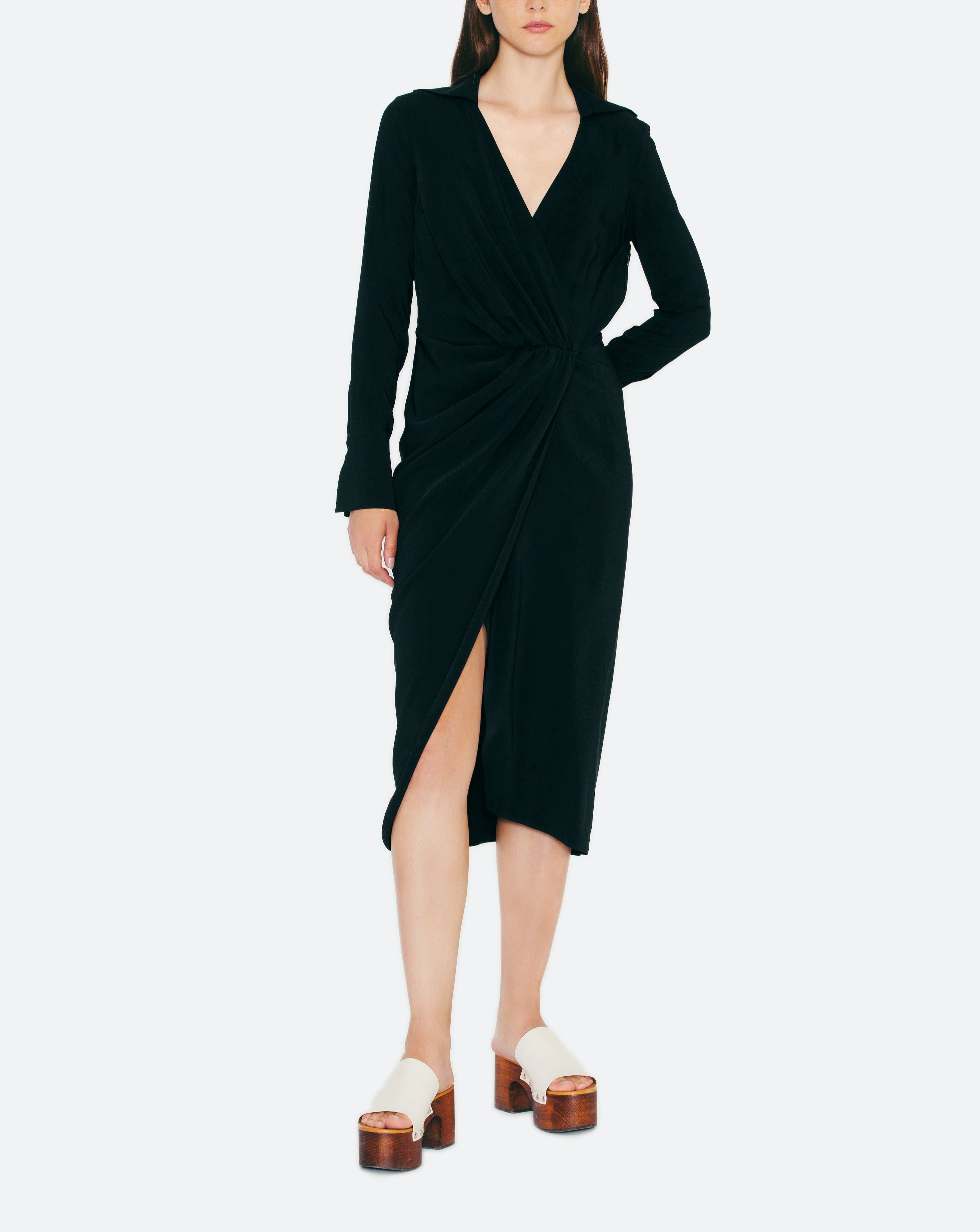 Margaux Lonnberg - Vestido Suzan - Black