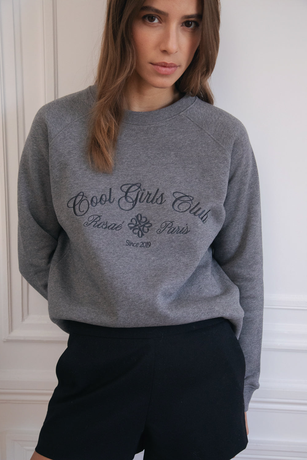 Sweat Le Alistair - Gris Moyen - Femme