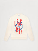 Sweat unisexe ESQUISSE écru
