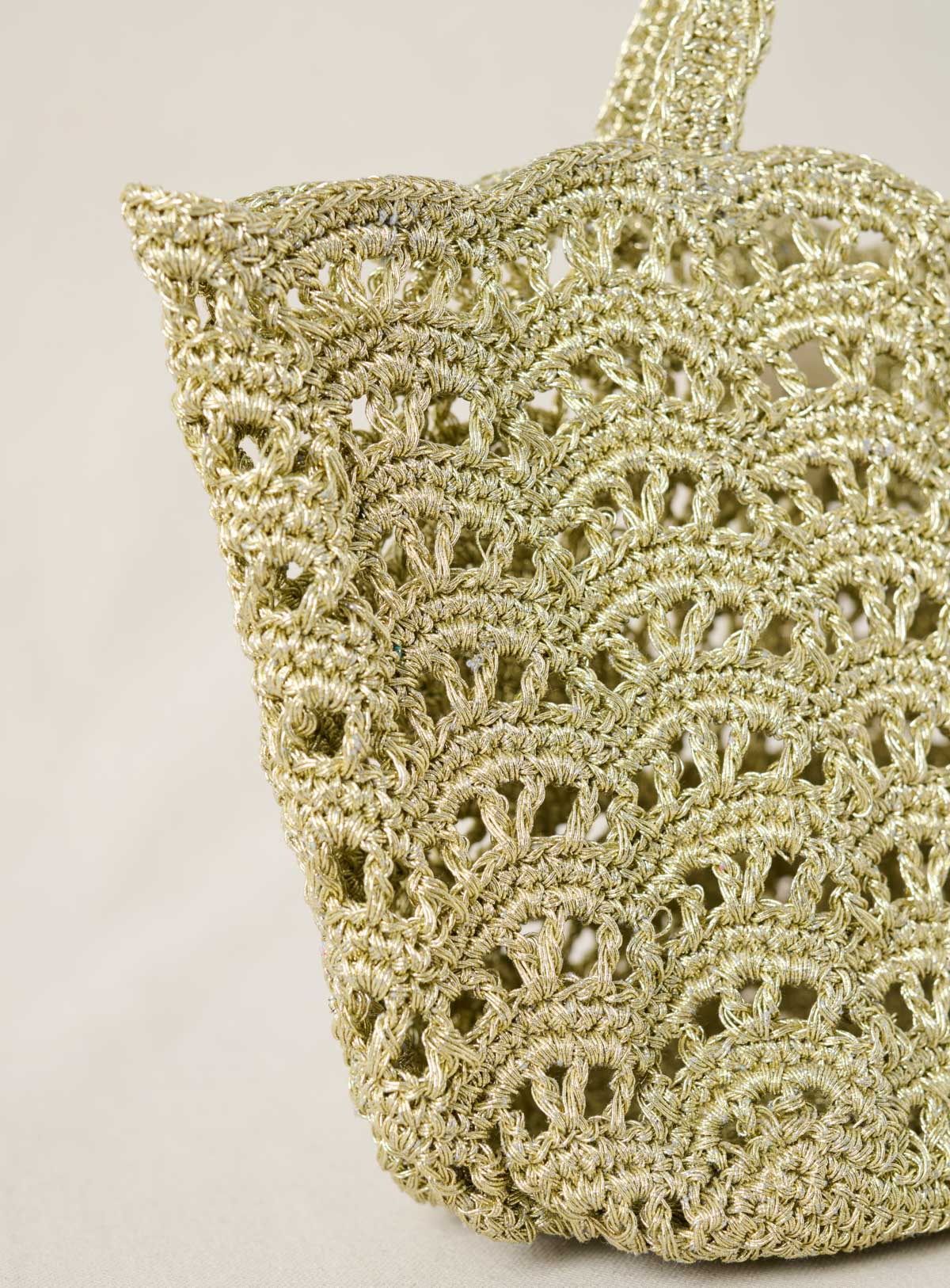 Sweety Tote Bag - Gold