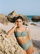 Top From swimsuit Syrna - Verde And Olive