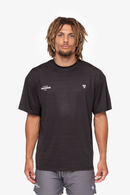 T-Shirt Oversized Light Mesh - Black