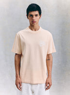 T-Shirt Unisexe Illustration Abricot