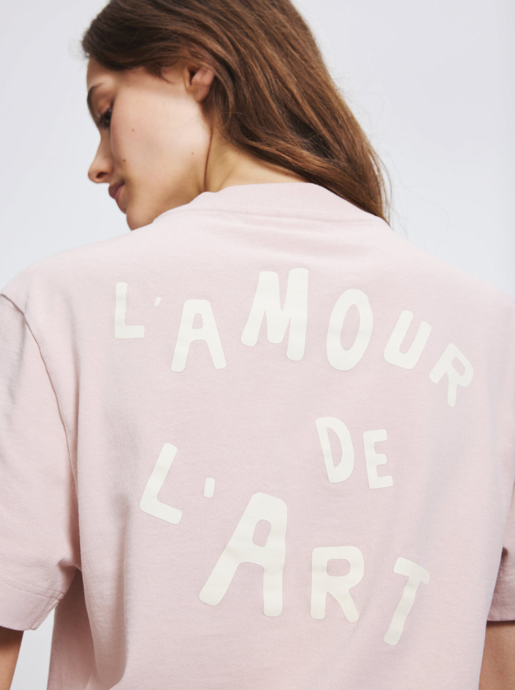 T-Shirt Unisexe L'Art De L'Amour Rose Glacé