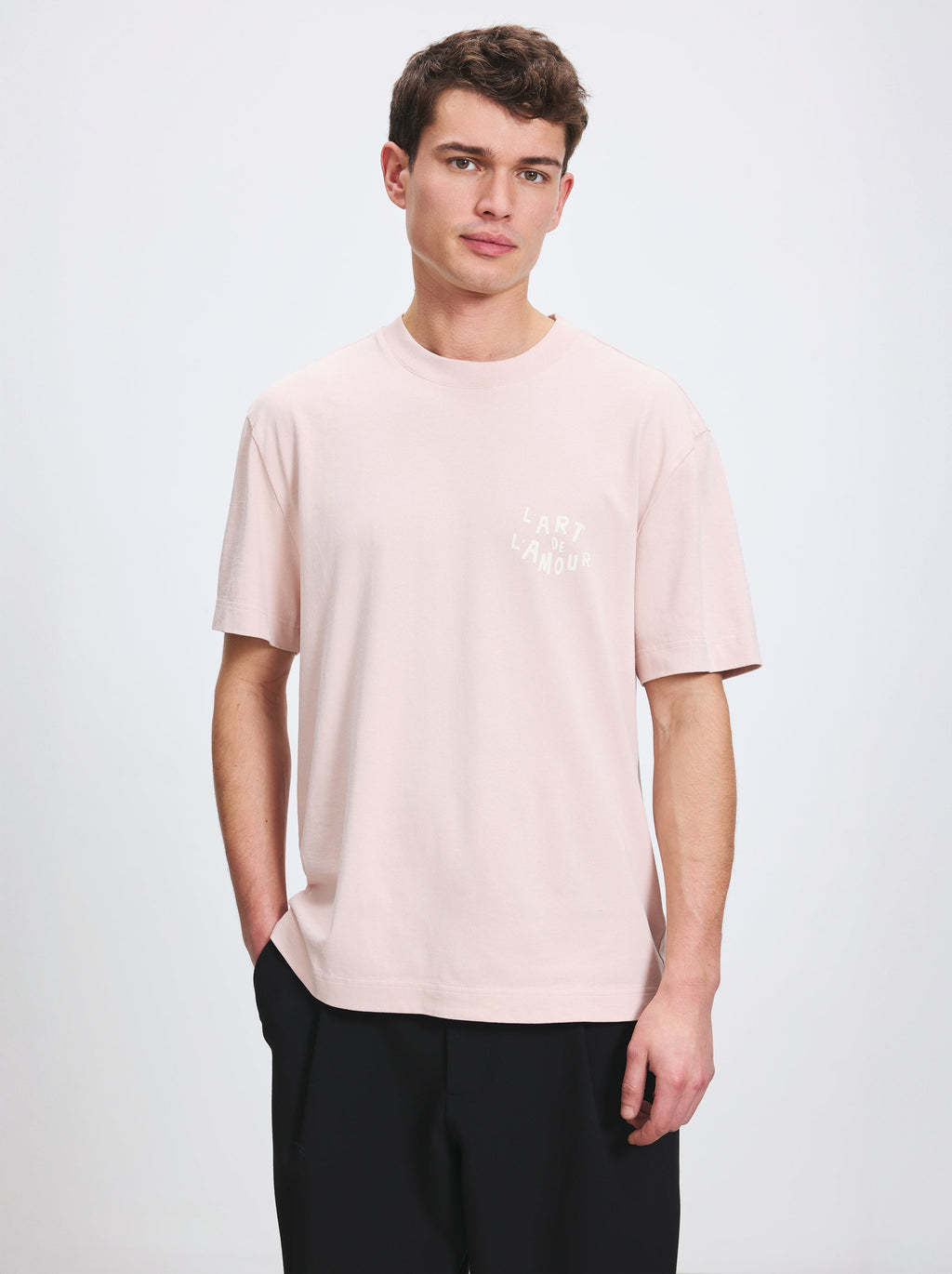 T-Shirt Unisexe L'Art De L'Amour Rose Glacé