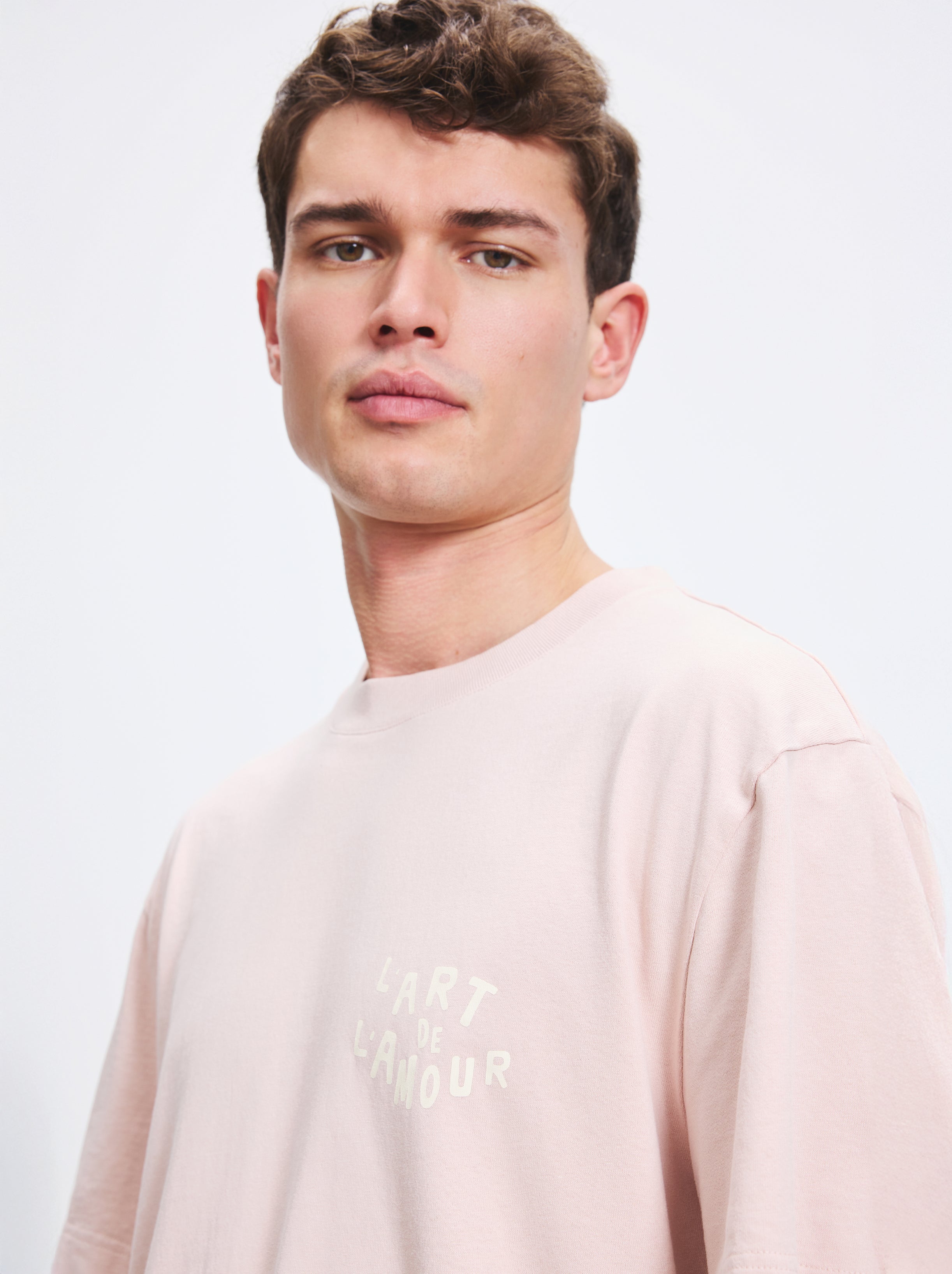 T-Shirt Unisexe L'Art De L'Amour Rose Glacé