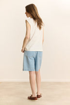 T-Shirt Palmier - Blanc