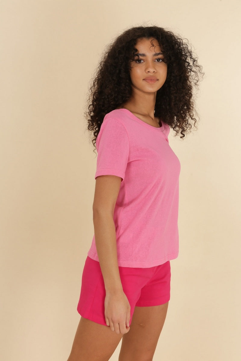 T-Shirt Toloa - Rose