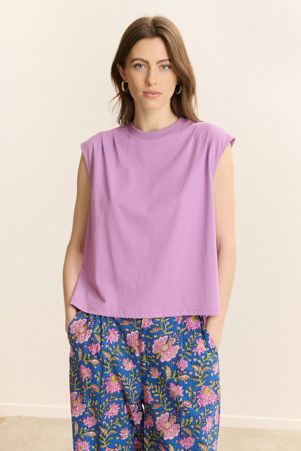 T-Shirt Vivi - Lilas