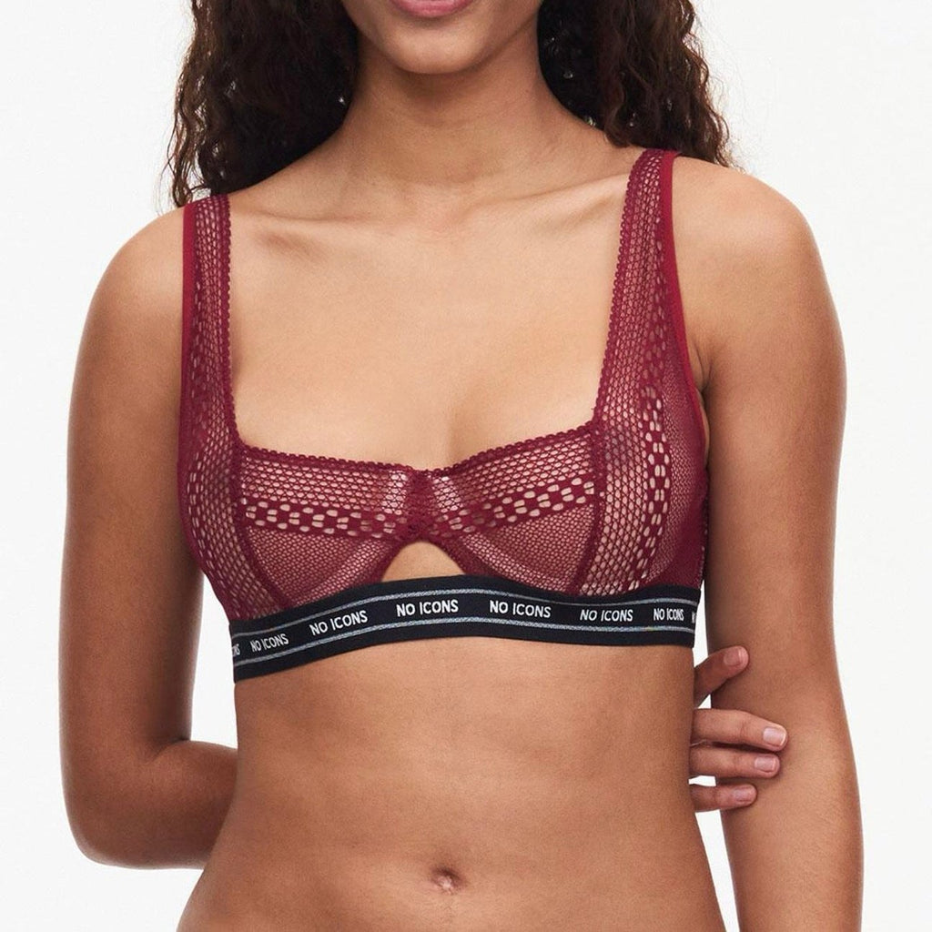 No Icons Bra - Raspberry