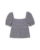 Blouse Sunset Lover - Blanc Et Noir