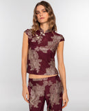 Top Ruby Bloom - Bordeaux