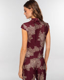 Top Ruby Bloom - Bordeaux