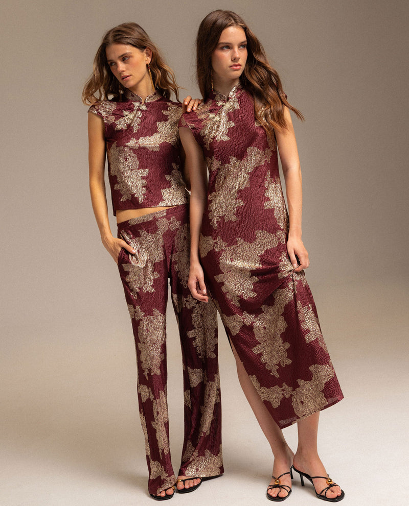 Top Ruby Bloom - Bordeaux