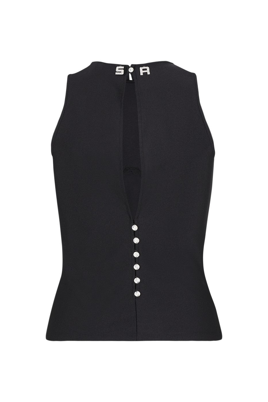 Camiseta De Tirantes - Negro - Mujer