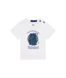 T-Shirt Manches Courtes - Blanc - Bebe Garcon - Timberland