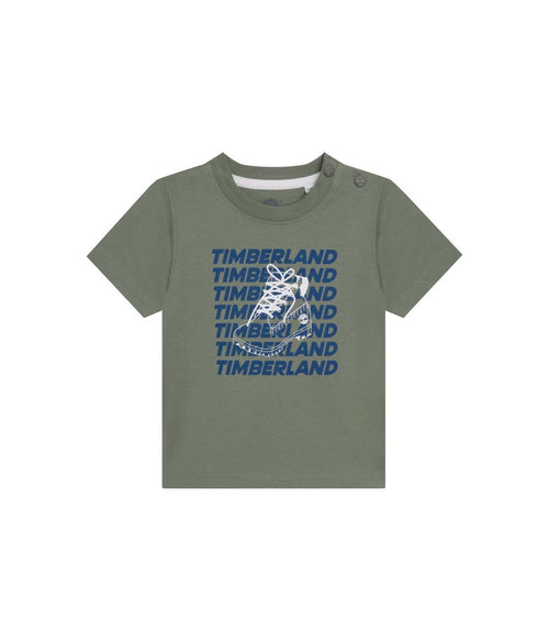 T-Shirt Manches Courtes - Mousse - Bebe Garcon - Timberland