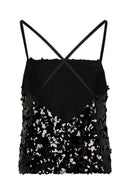 Haut À Bretelles - Noir - Femme