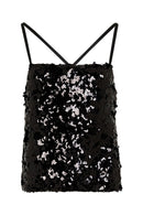 Haut À Bretelles - Noir - Femme