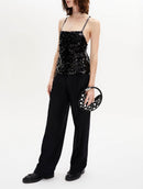 Haut À Bretelles - Noir - Femme