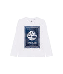 T-Shirt Manches Longues - Blanc - Garcon - Timberland