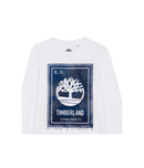 T-Shirt Manches Longues - Blanc - Garcon - Timberland