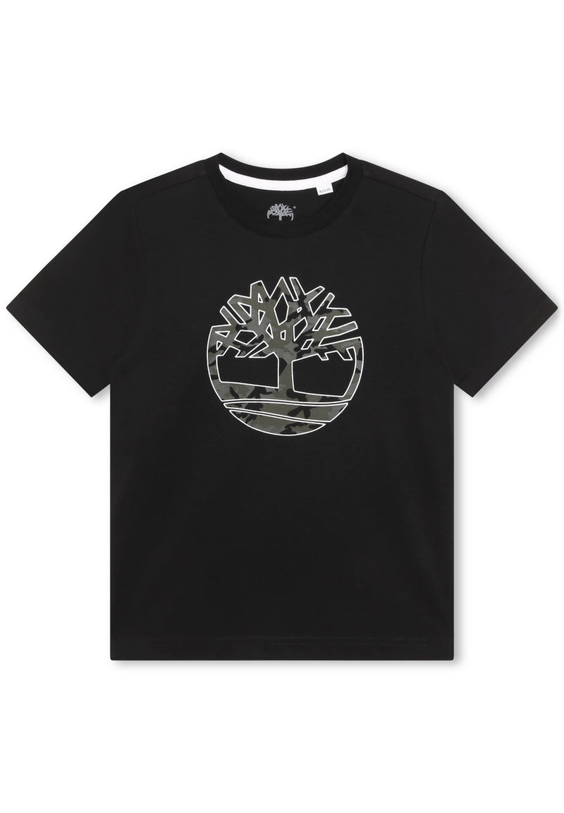 T-Shirt Manches Courtes - Black - Garcon - Timberland