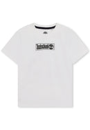 T-Shirt Manches Courtes - Blanc - Garcon - Timberland