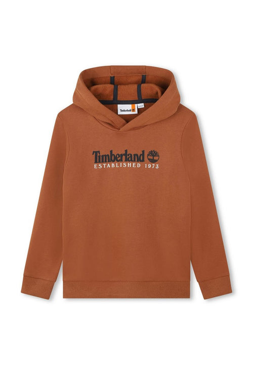 Sweat A Capuche - Dark Chocol - Garcon - Timberland