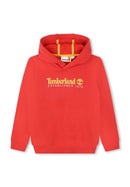 Sweat A Capuche - Begonia Red - Garcon - Timberland