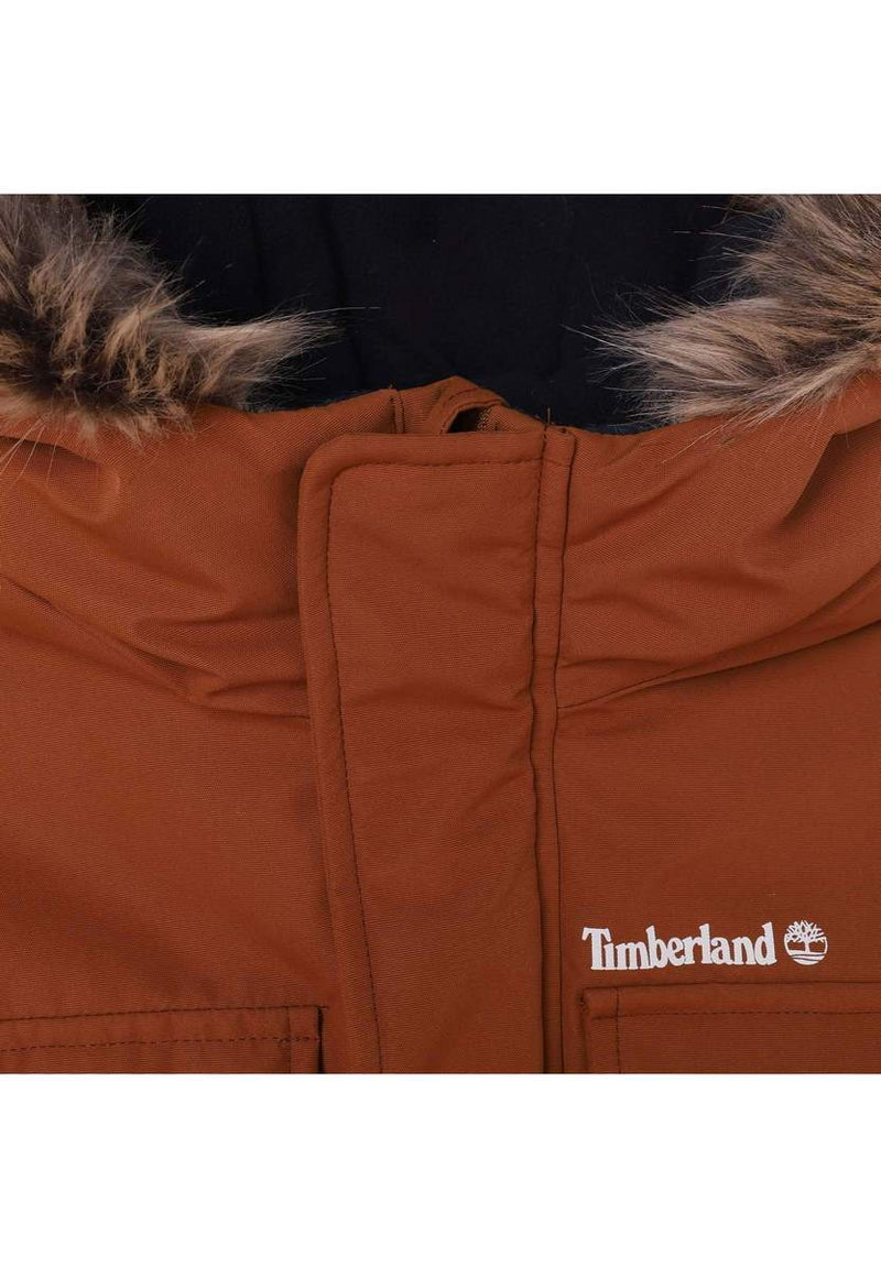 Parka A Capuche - Dark Chocol - Garcon - Timberland