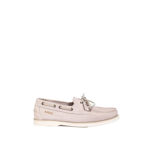 Zapatos náuticos Nubila - Beige claro - Mujer
