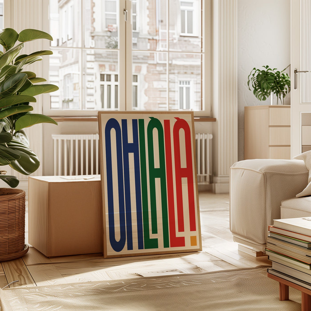 Typography - Affiche Oh La La Multi - Multi