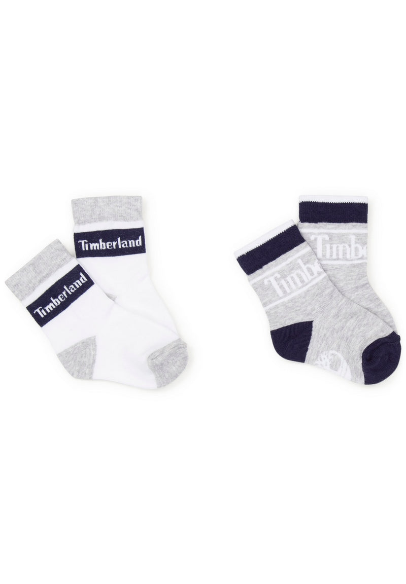 Chaussettes (Lot De 2 Paires) - Gris Chine - Bebe Garcon - Timberland