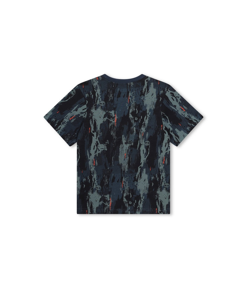 T-Shirt Fantaisie - Dark Denim - Garcon - Timberland