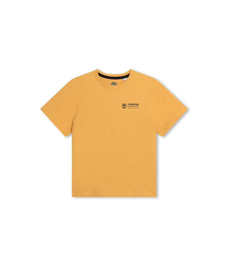 T-Shirt Manches Courtes - Ochre - Garcon - Timberland