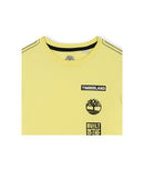 T-Shirt Manches Courtes - Jaune Tendre - Garcon - Timberland