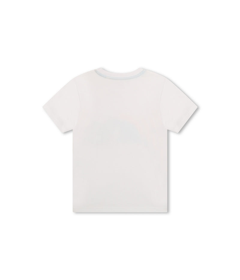 T-Shirt Manches Courtes - Blanc - Garcon - Timberland