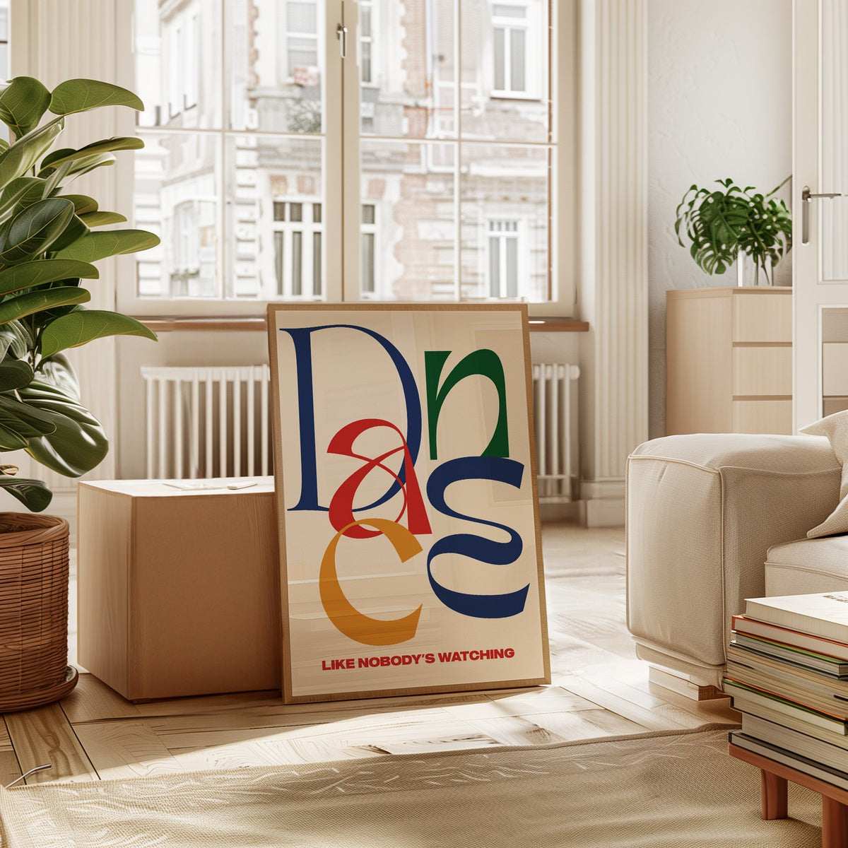 Typography - Affiche Dance Like - Multi