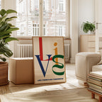 Typography - Affiche Live Like - Multi