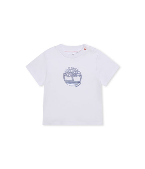 T-Shirt Manches Courtes - Blanc - Bebe Garcon - Timberland