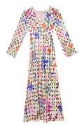 Tabetha Flora Dot Ivory Dress