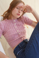Top En Maille Dalia - Pink