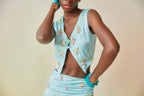 Isidora Top - Light Blue