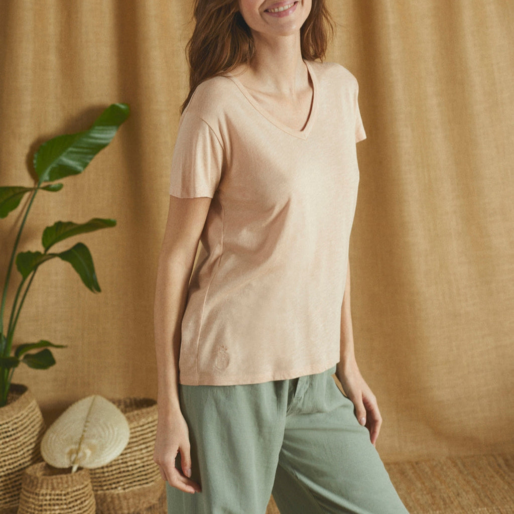 T-Shirt Taco - Hazelnut - Femme